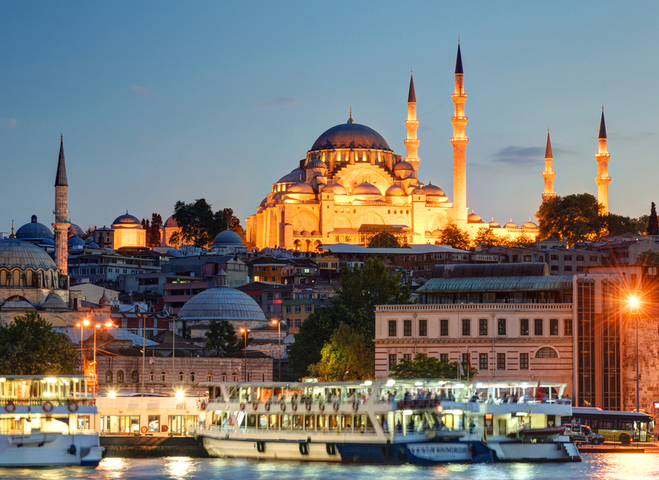 الاماكن السياحية في اسطنبول وأنقرة
